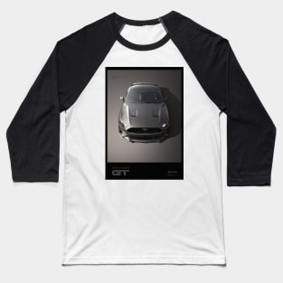 Ford Mustang GT Artwork Baseball T-Shirt